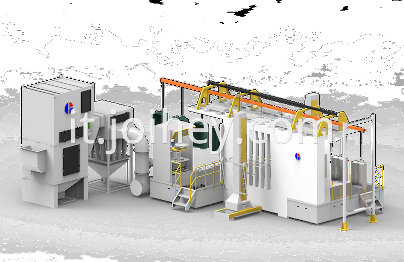 MCB Small Cyclone Powder Coating booth 